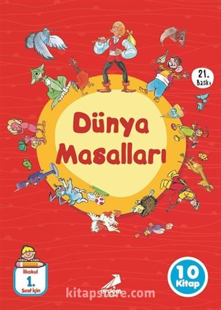 Dünya Masalları (Düz Yazılı) (10 Kitap)