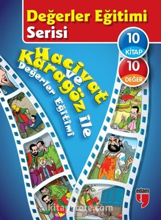 Hacivat ve Karagöz ile Değerler Eğitim Serisi (10 Kitap)