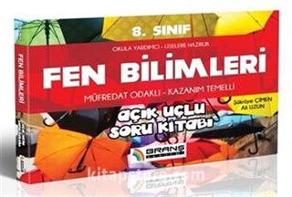 8. Sınıf Fen Bilimleri Kazanım Temelli Açık Uçlu Soru Kitabı