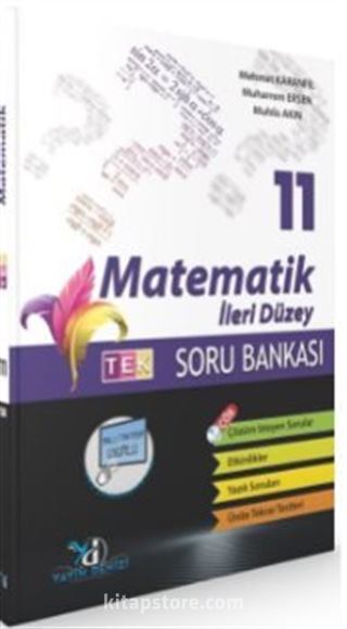 11. Sınıf Tek İleri Düzey Matematik Soru Bankası