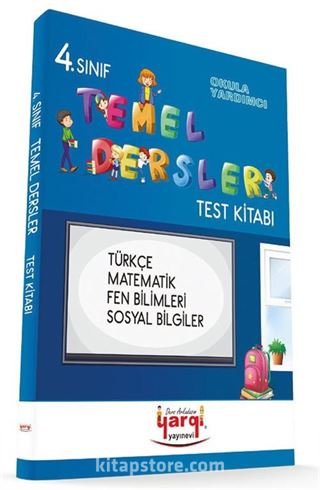 4. Sınıf Temel Dersler Test Kitabı