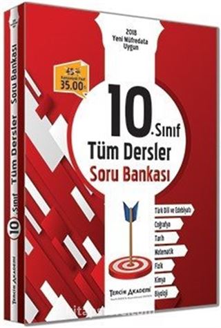 10. Sınıf Tüm Dersler Soru Bankası