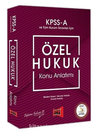 2018 KPSS A Grubu Özel Hukuk Konu Anlatımı