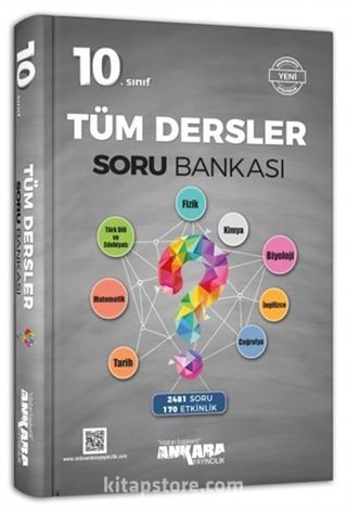 10. Sınıf Tüm Dersler Soru Bankası