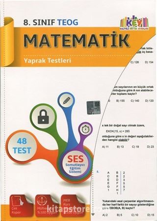 8. Sınıf TEOG Matematik Yaprak Testleri