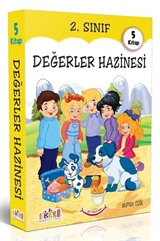 2. Sınıf Değerler Hazinesi (5 Kitap + Test Kitapçığı Hediye)