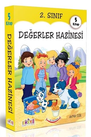 2. Sınıf Değerler Hazinesi (5 Kitap + Test Kitapçığı Hediye)