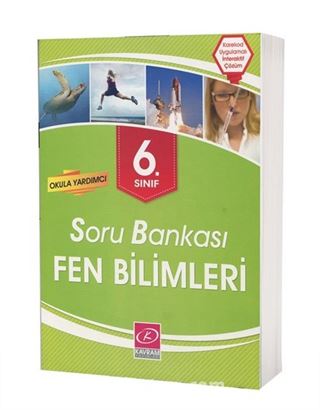 6. Sınıf Fen Bilimleri Soru Bankası (Karekod Video Çözümlü)