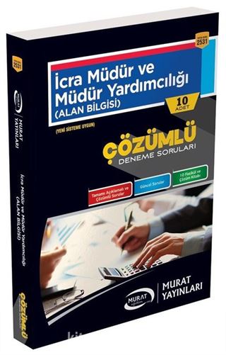 İcra Müdürlüğü ve Müdür Yardımcılığı 10 Deneme (2531)