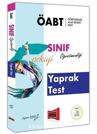 2018 ÖABT 5 Pekiyi Sınıf Öğretmenliği Yaprak Test