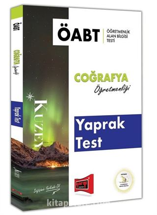 2018 ÖABT Kuzey Coğrafya Öğretmenliği Yaprak Test