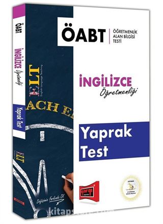 2018 ÖABT ELT İngilizce Öğretmenliği Yaprak Test