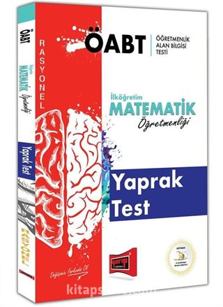 2018 ÖABT Rasyonel İlköğretim Matematik Öğretmenliği Yaprak Test