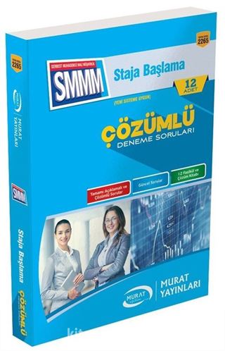 SMMM Staja Başlama Çözümlü Deneme Soruları (2265)