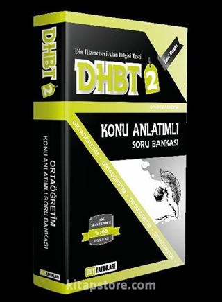 DHBT 2 Orta Öğretim Konu Anlatımlı Soru Bankası