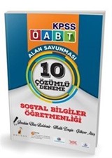 2018 KPSS ÖABT Sosyal Öğretmenliği Alan Savunması 10 Çözümlü Deneme