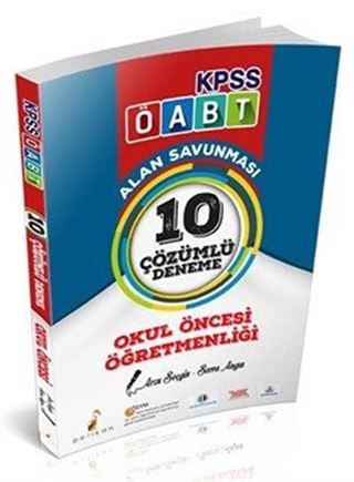 2018 KPSS ÖABT Okul Öncesi Öğretmenliği Alan Savunması 10 Çözümlü Deneme