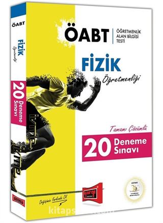 2018 ÖABT İvme Fizik Öğretmenliği Tamamı Çözümlü 20 Deneme Sınavı