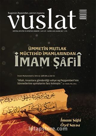 Vuslat Aylık Eğitim ve Kültür Dergisi Sayı:197 Kasım 2017