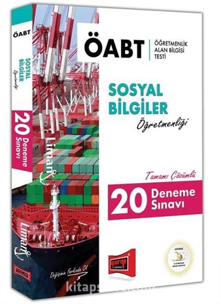 2018 ÖABT Liman Sosyal Bilgiler Öğretmenliği Tamamı Çözümlü 20 Deneme Sınavı