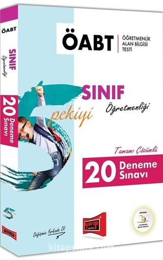 2018 ÖABT 5 Pekiyi Sınıf Öğretmenliği Tamamı Çözümlü 20 Deneme Sınavı