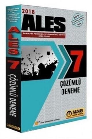 2018 ALES Tamamı Çözümlü 7 Deneme Sınavı