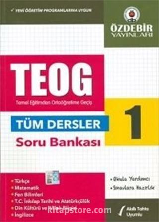 TEOG 1 Tüm Dersler Soru Bankası