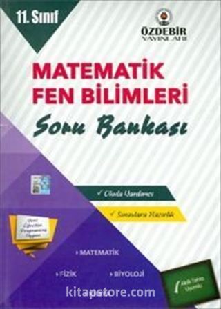 11. Sınıf Matematik Fen Bilimleri Soru Bankası