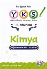 YKS Kimya 2. Oturum Öğretmenin Ders Notları