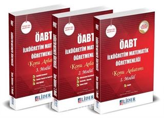 ÖABT İlk Öğretim Matematik Öğretmenliği 3lü Modüler Konu Anlatımı