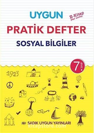 7. Sınıf Sosyal Bilgiler Pratik Defter (Yeni Programa Göre)