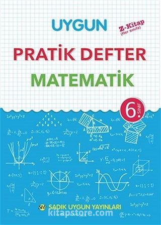 6. Sınıf Matematik Pratik Defter (Yeni Programa Göre)