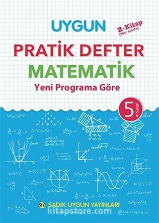 5. Sınıf Matematik Pratik Defter (Yeni Programa Göre)