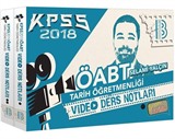 2018 KPSS ÖABT Tarih Öğretmenliği Modüler Video Ders Notu Seti