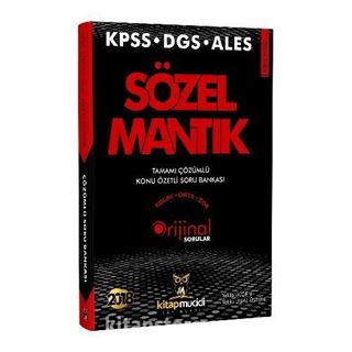 2018 KPSS DGS ALES Sözel Mantık Tamamı Çözümlü Konu Özetli Soru Bankası