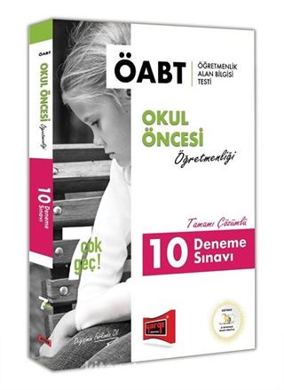 2018 ÖABT 7 Çok Geç Okul Öncesi Öğretmenliği Tamamı Çözümlü 10 Deneme Sınavı