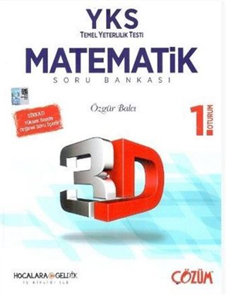 YKS TYT 1. Oturum 3D Matematik Soru Bankası