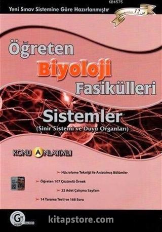 Öğreten Konu Anlatımlı Biyoloji Fasikülleri Sistemler (Sinir ve Duyu Organları)