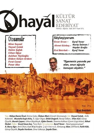 Hayal Kültür Sanat Edebiyat Dergisi Sayı:62 Temmuz Ağustos Eylül 2017