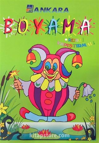 Renkli Yapıştırmalı Boyama (5 Kitap)