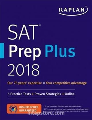 Kaplan SAT Practice 2108: 5 Practice Tests + Proven Strategies