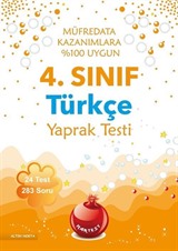 4. Sınıf Türkçe Yaprak Testi