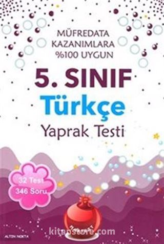 5. Sınıf Türkçe Yaprak Testi