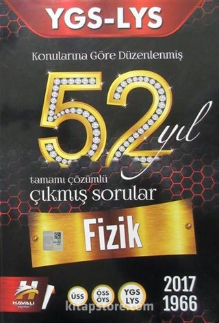 YGS LYS 52 Yıl Fizik Tamamı Çözümlü Çıkmış Sorular