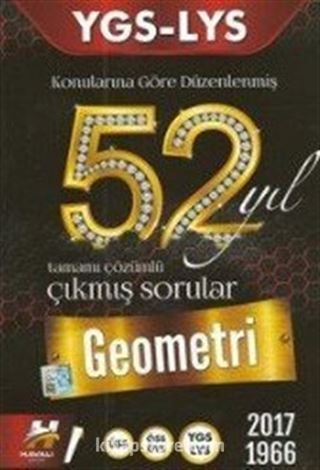 YGS LYS 52 Yıl Geometri Tamamı Çözümlü Çıkmış Sorular