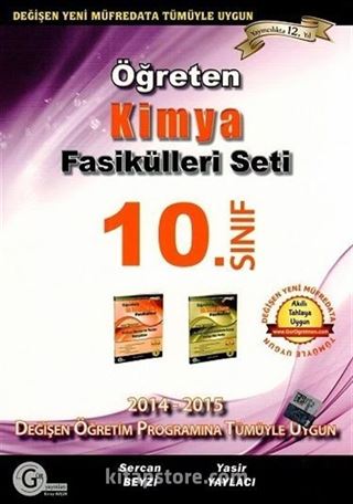 10. Sınıf Öğreten Kimya Fasikülleri Seti (2 Kitap)