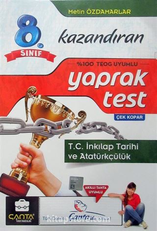 8. Sınıf T. C. İnkılap Tarihi ve Atatürkçülük Kazandıran Yaprak Test