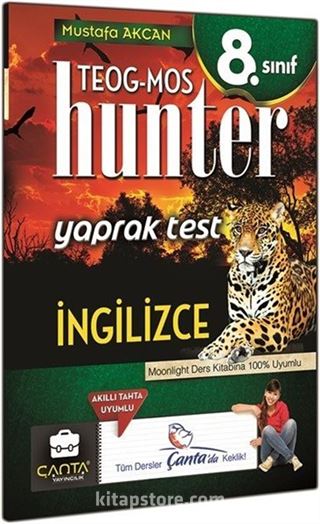 8. Sınıf İngilizce TEOG-MOS Hunter Yaprak Test