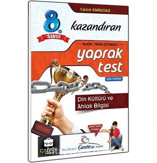 8. Sınıf Din Kültürü ve Ahlak Bilgisi Kazandıran Yaprak Test