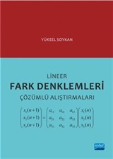 Lineer Fark Denklemleri Çözümlü Alıştırmaları